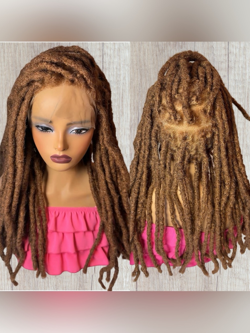 Synthetic Full Lace Dread Lock Wig